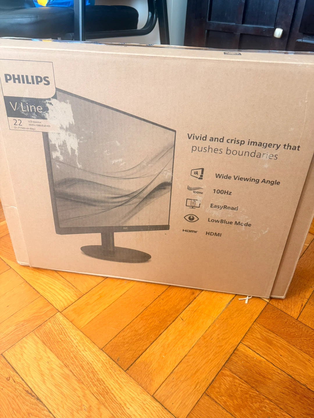 Philips 22" V Line LCD Monitor - Black - photo 2