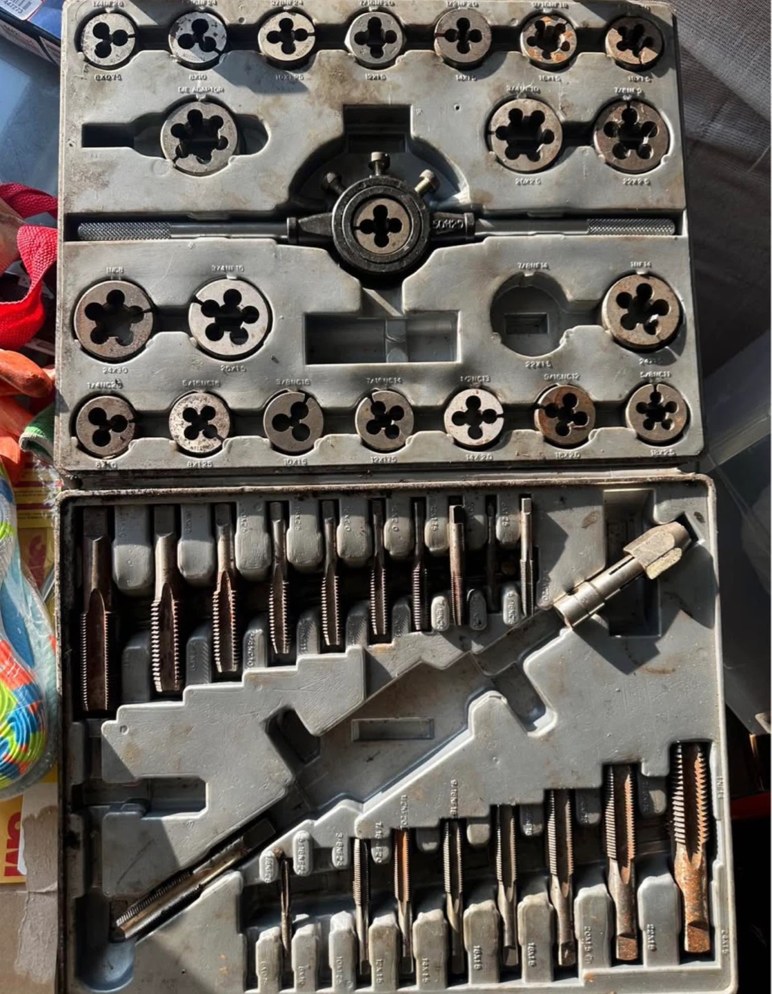 Tap and Die Set with Case