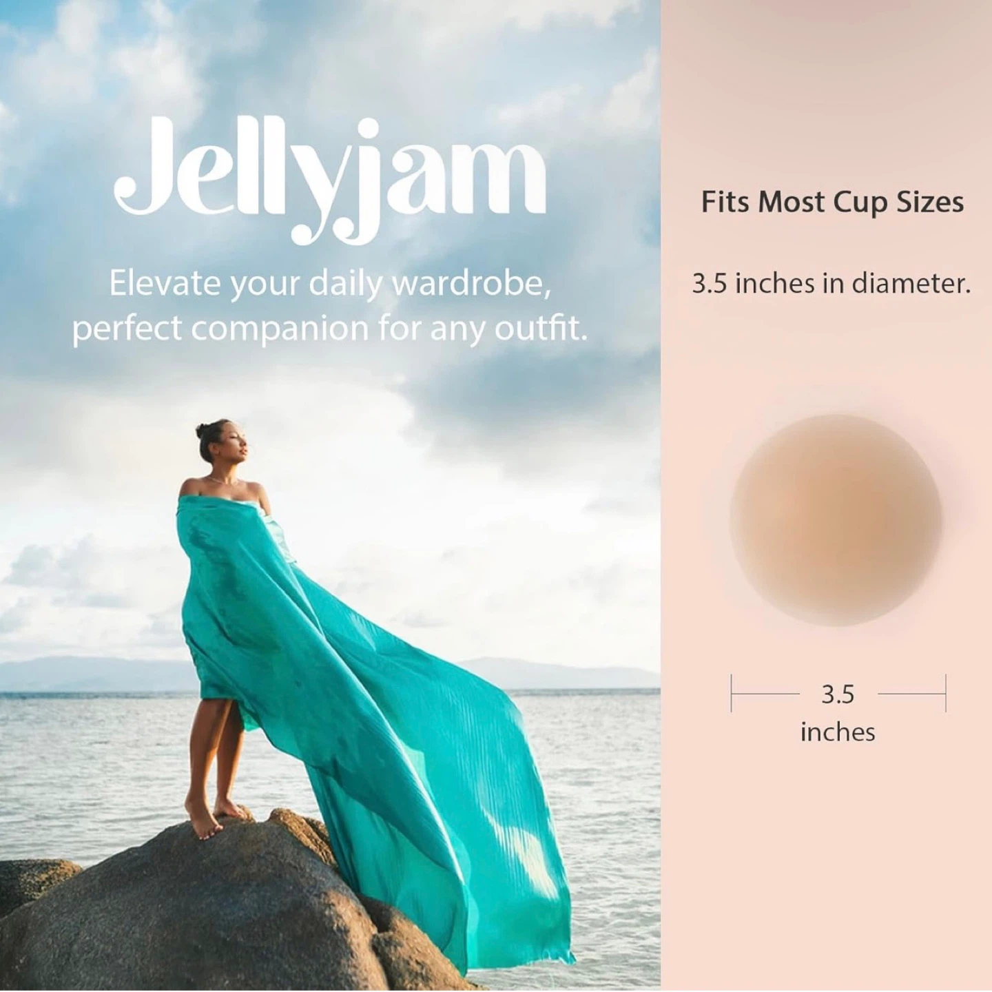 Jellyjam Reusable Nipple Covers & Soft Petals Set - photo 5
