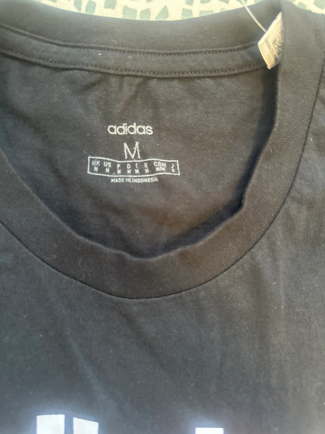 Adidas E Lin Tee Black Medium - photo 2