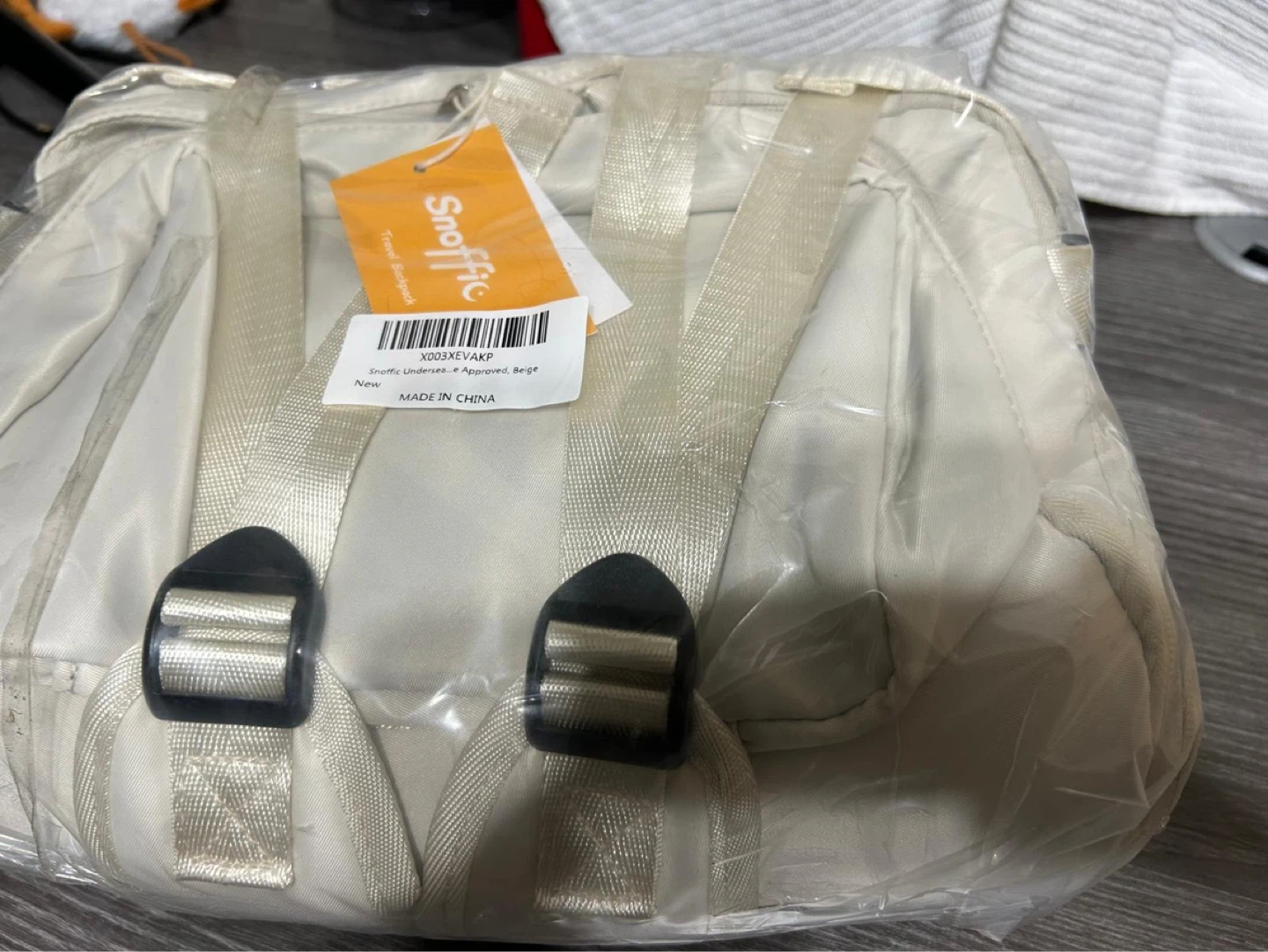 New-Snoffife Travel Backpack - Antique Beige - photo 5