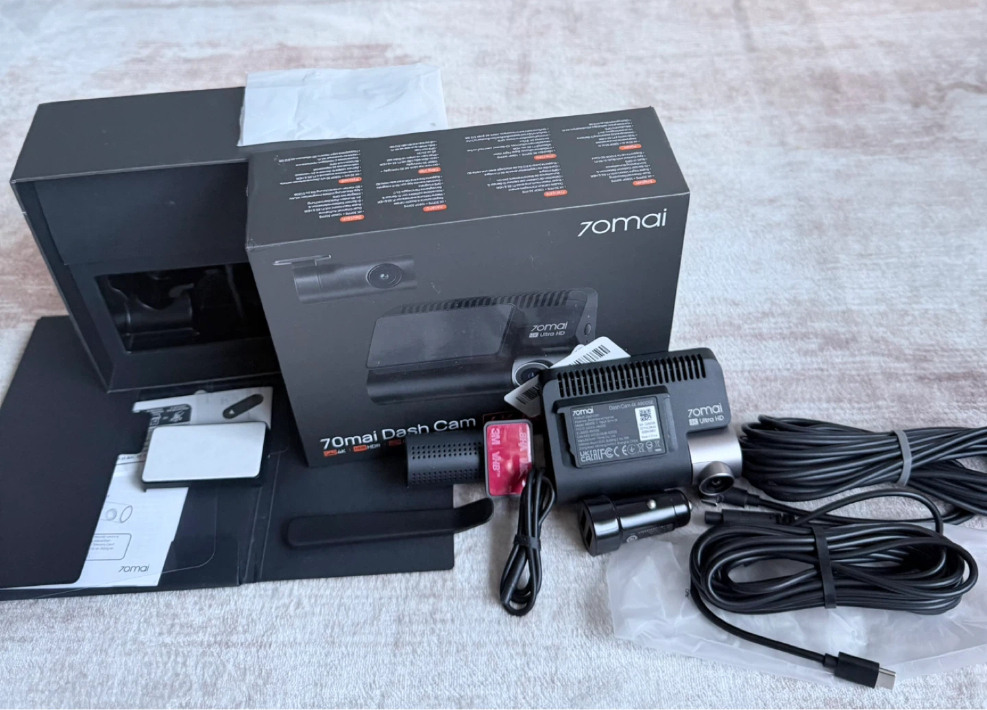 70mai Dash Cam 4K A800S Set - photo 2