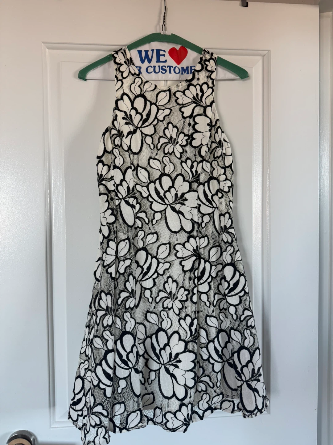Greylin Floral Lace Sleeveless Dress - Size XS