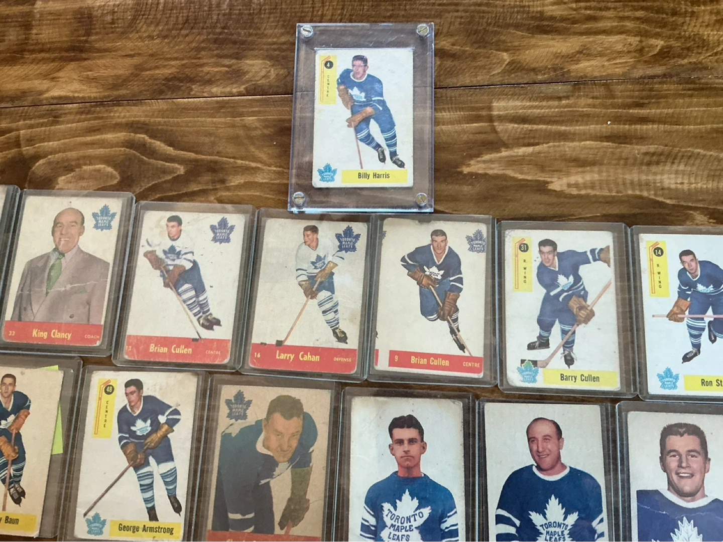 Lots o’ 1955-56-57-58 PARKHURST TORONTO MAPLE LEAFS  Cards ! - photo 4