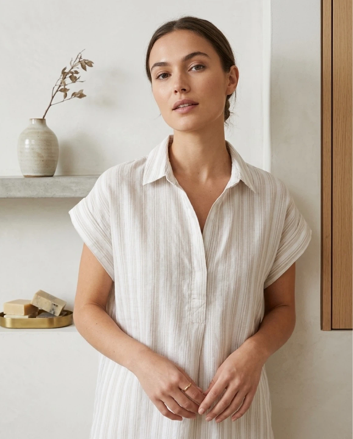 NEW Women’s Linen Cotton Shirt Top