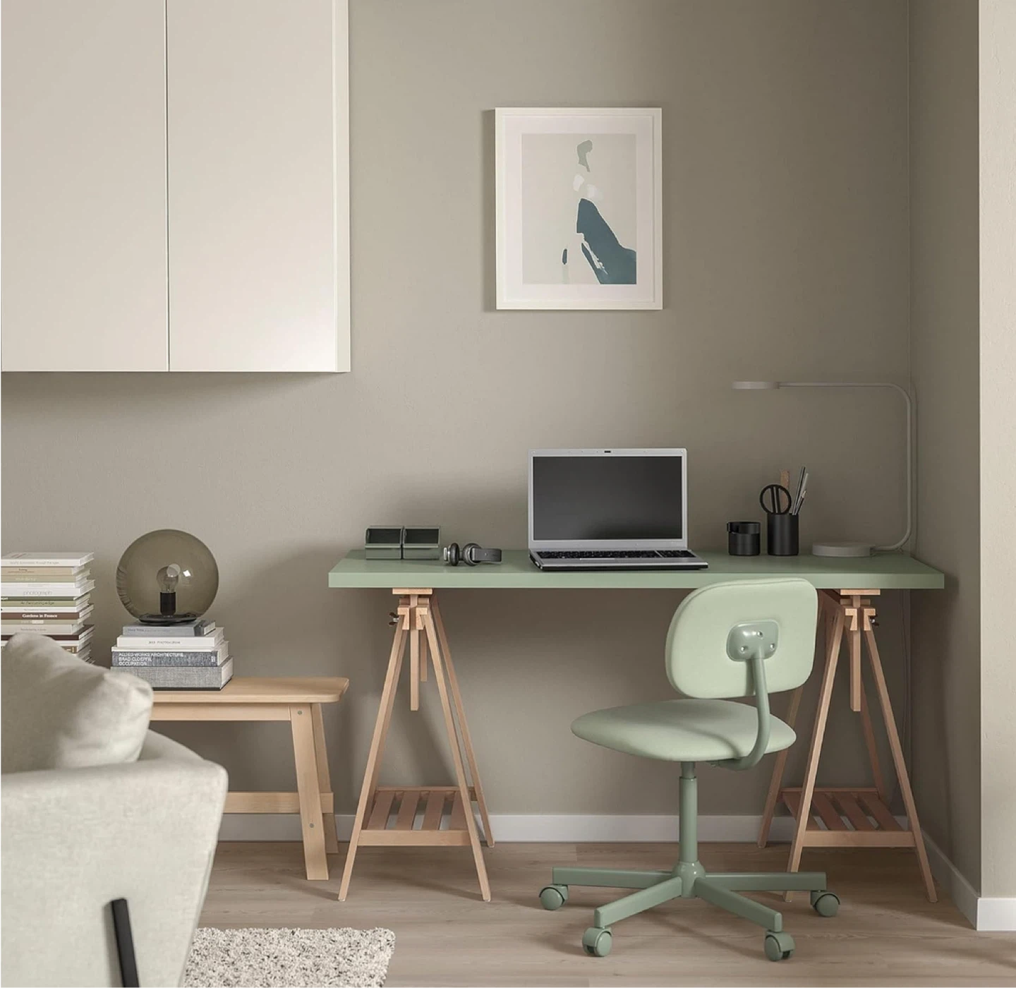 IKEA BLECKBERGET Light Green Desk Chair-free! - photo 5