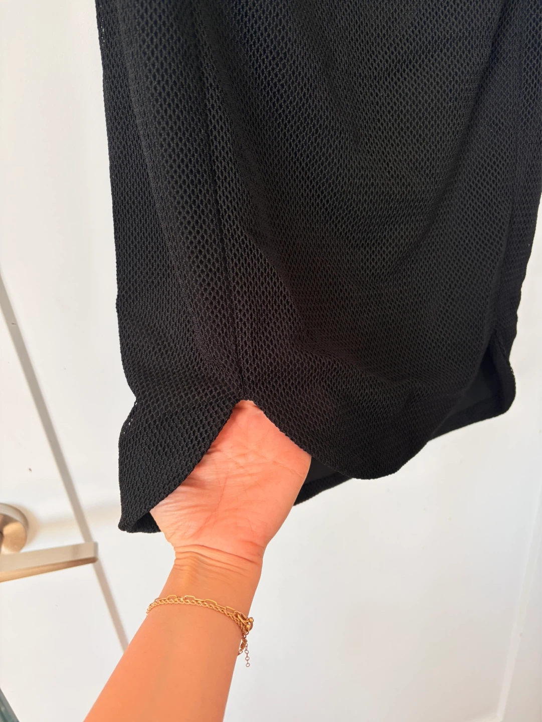 H&M Black Textured Skirt - Size S - photo 3