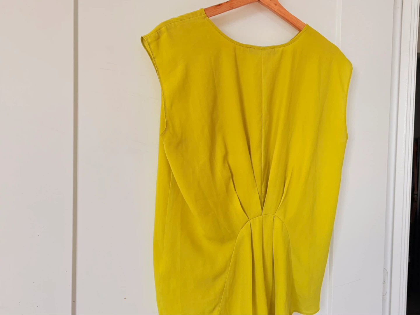 Women's Yellow Sleeveless Top - photo 4