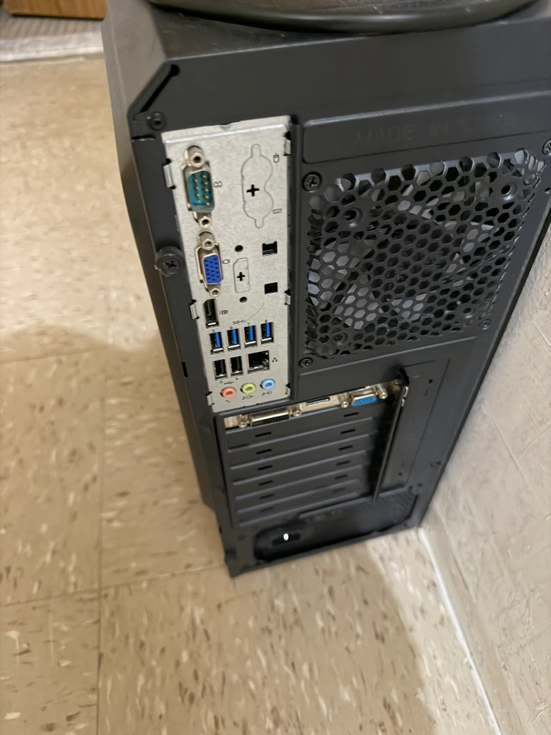 Black Computer Tower Case - photo 2