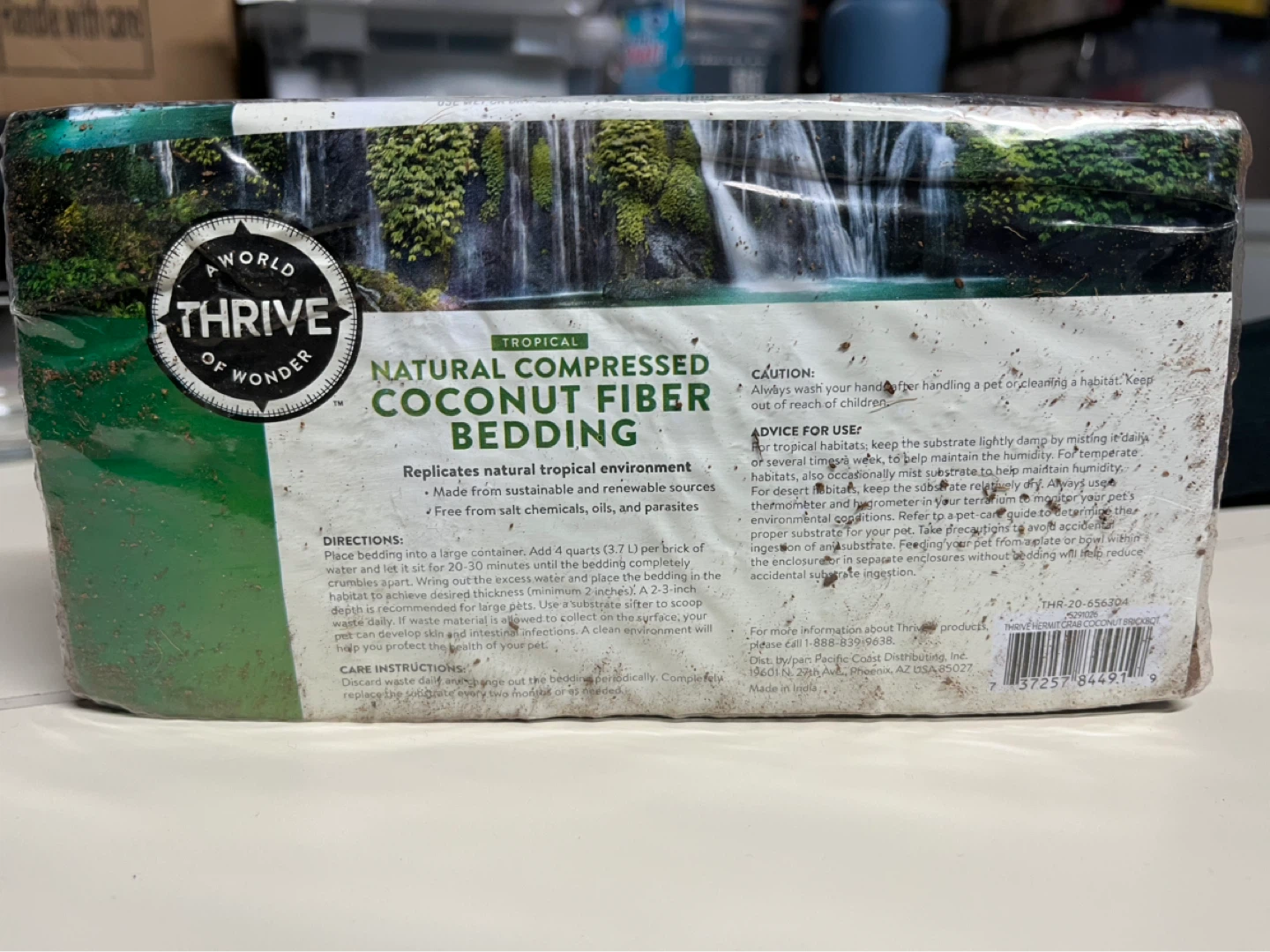 Thrive Tropical Natural Compressed Coconut Fiber Bedding - photo 2