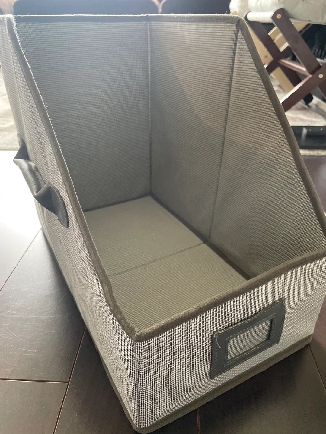 Fabric Storage Bin (set of 3) - photo 2