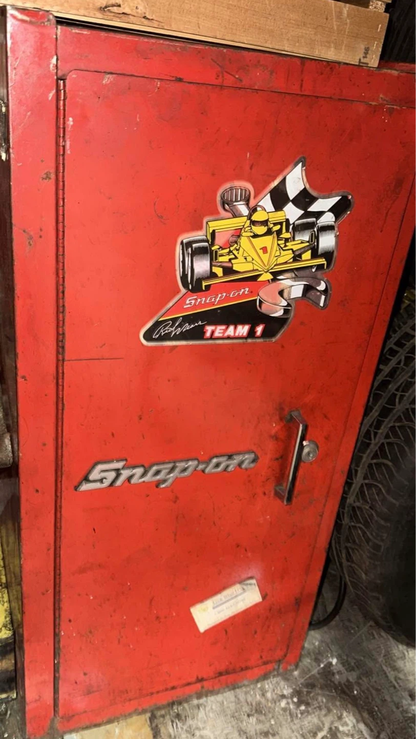Snap-on Red Tool Chest with Racing Decals