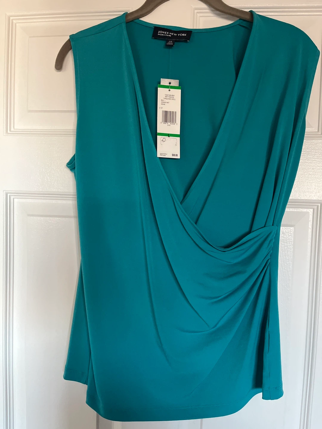 NEW..Jones New York Signature Turquoise top 🌱