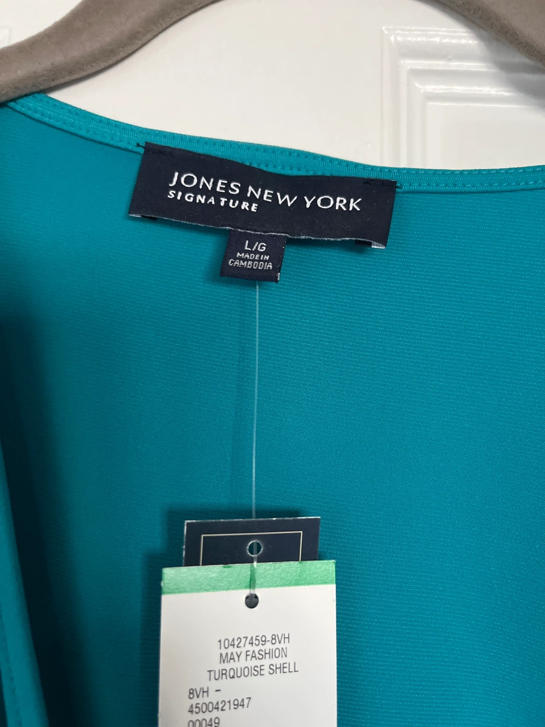 NEW..Jones New York Signature Turquoise top 🌱 - photo 3