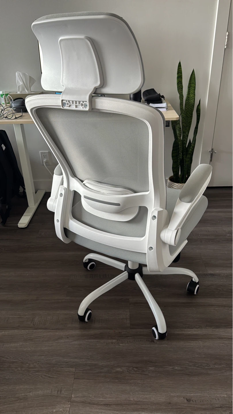 Ergonomic Office Chair - White Mesh - photo 2