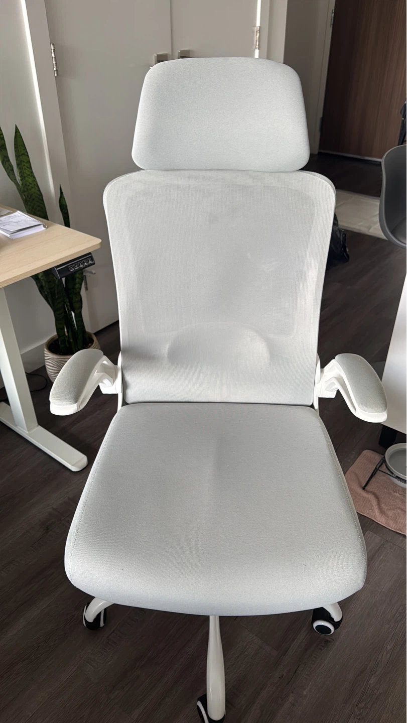 Ergonomic Office Chair - White Mesh - photo 3