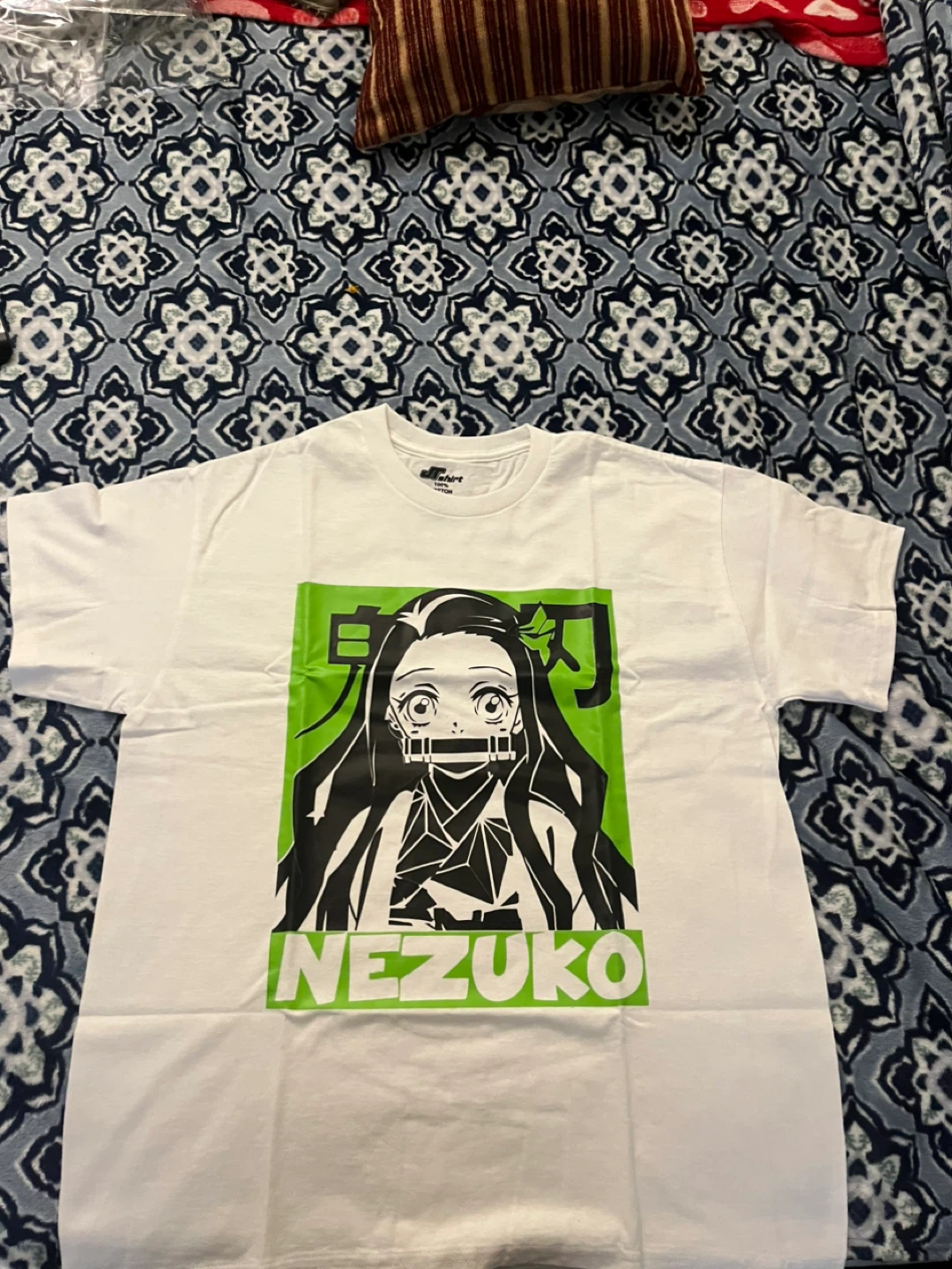 White Nezuko Anime T-Shirt