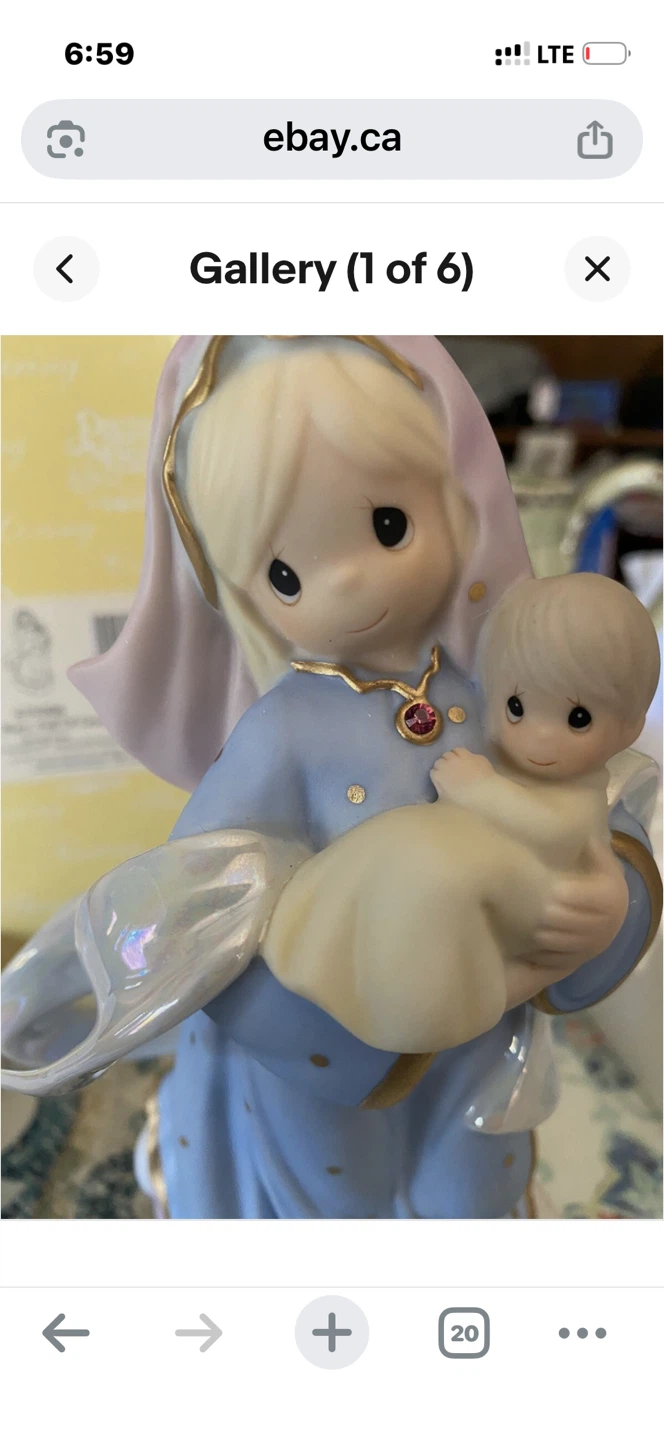 Precious Moments "His Love Shines Forever" Nativity Figurine