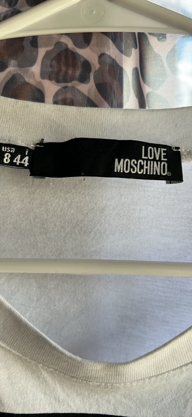 Love Moschino White T-Shirt - photo 3