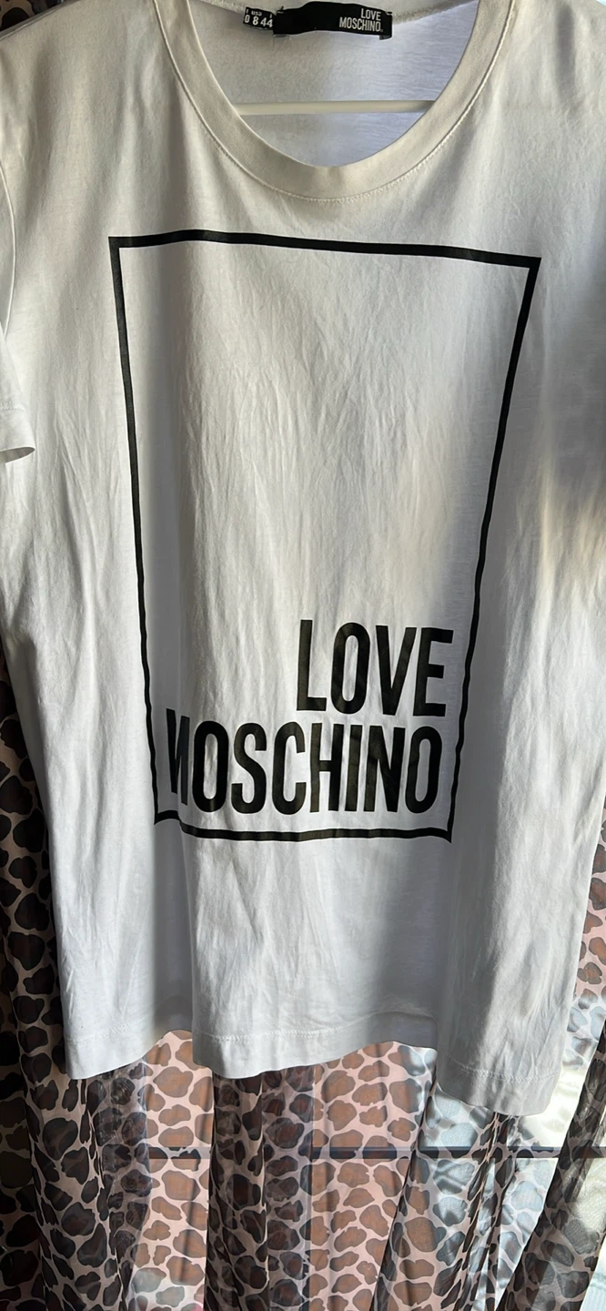Love Moschino White T-Shirt