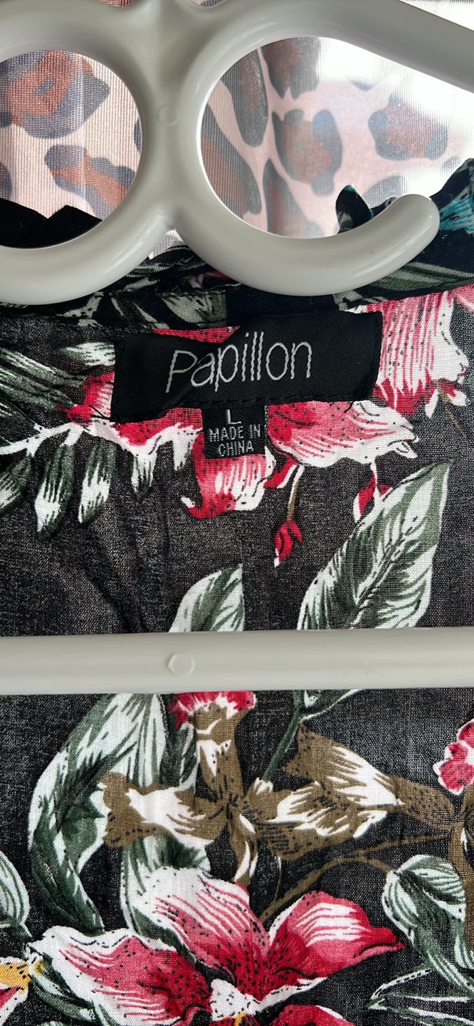 Papillon Floral Sleeveless Dress Size L - photo 4
