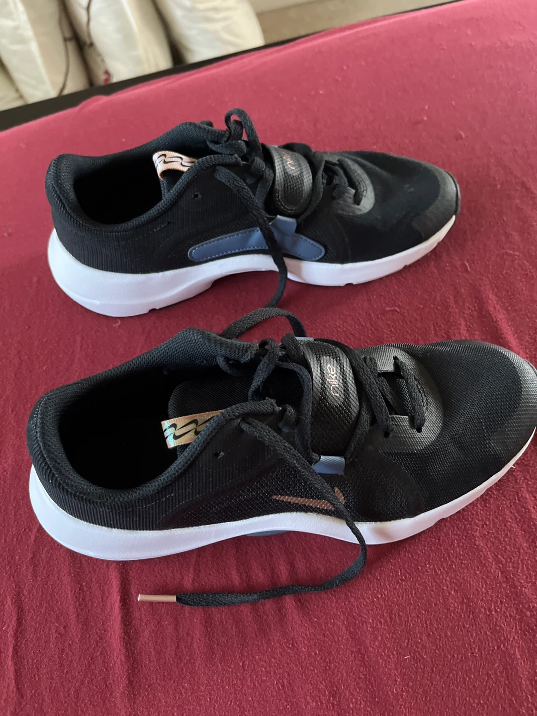 Nike NEW Women's Running Shoes - Black/White, Size 8.5 - photo 2