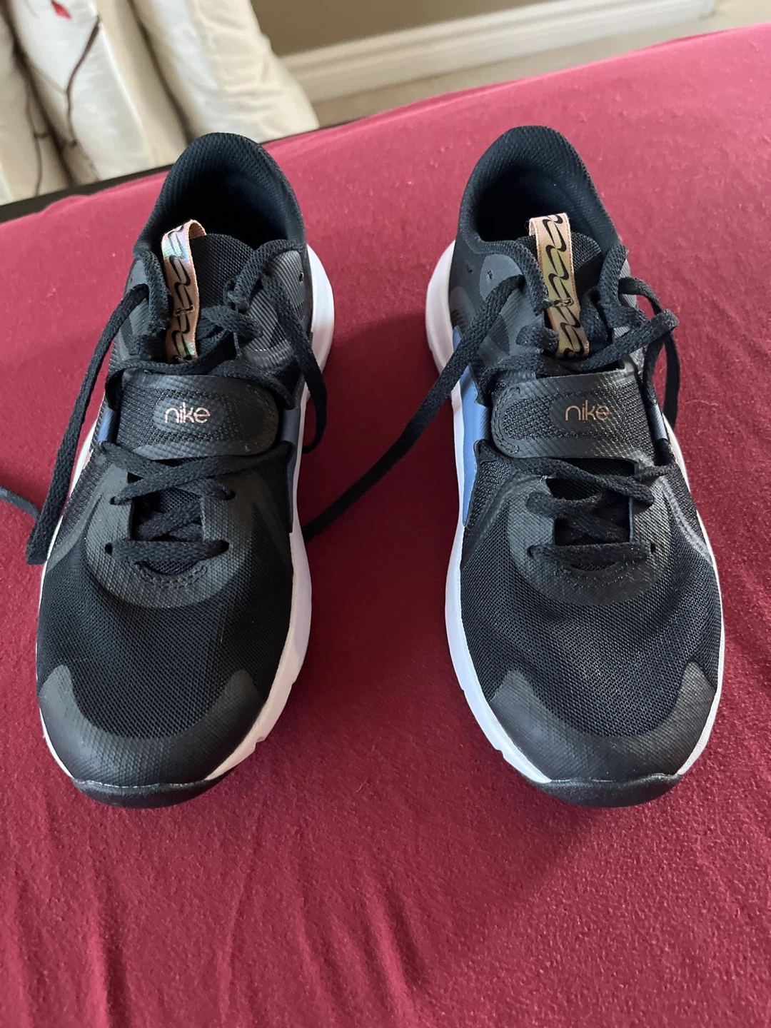 Nike NEW Women's Running Shoes - Black/White, Size 8.5