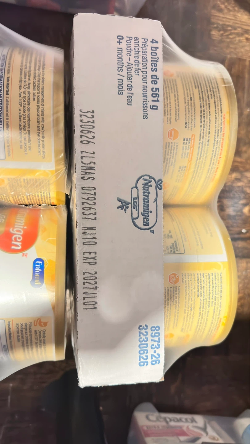 Nutramigen LGG Infant Formula 4 x 561g Boxes - photo 4