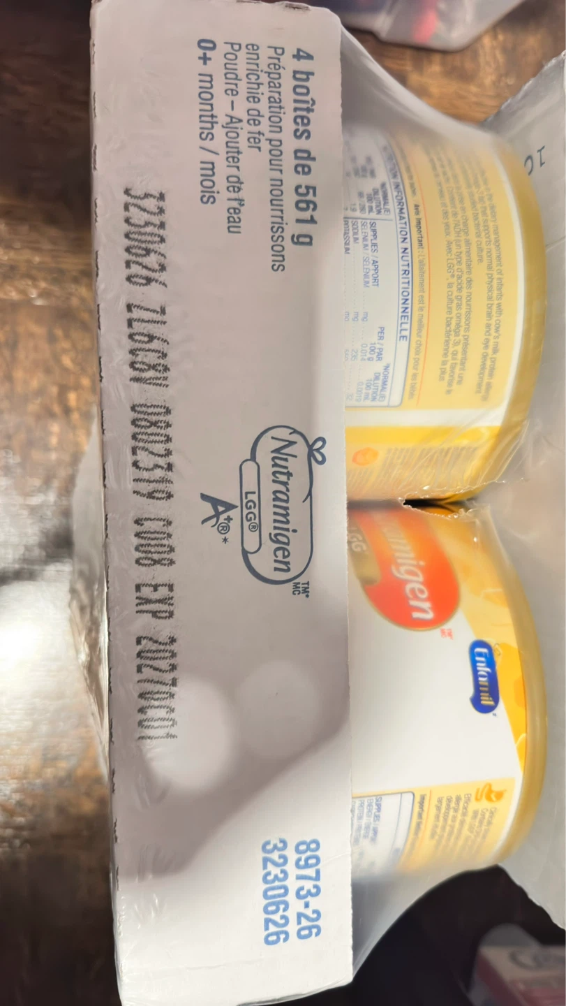 Nutramigen LGG Infant Formula 4 x 561g Boxes - photo 3