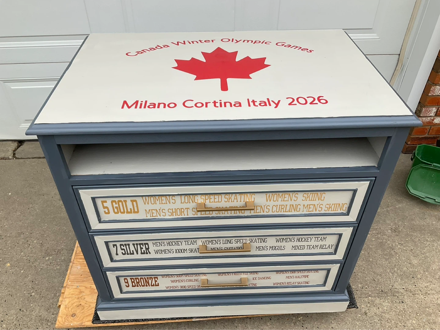 Canada Winter Olympic Games Milano Cortina 2026 Dresser