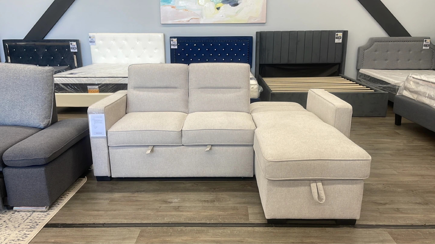 Easy-Convert Sleeper Sofa – Guest Ready - photo 2