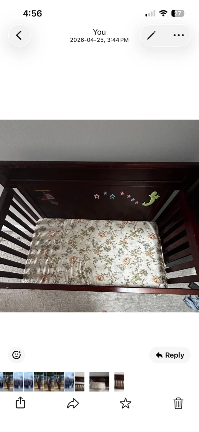 Solid Wood Crib