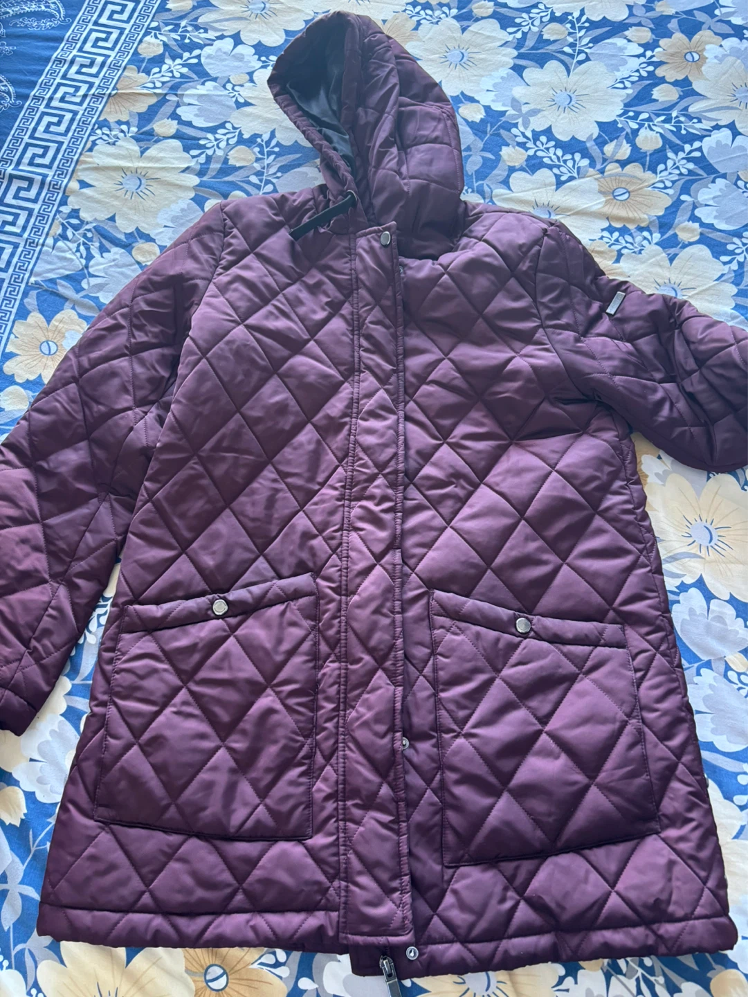 Weatherproof Quilted Hooded Jacket