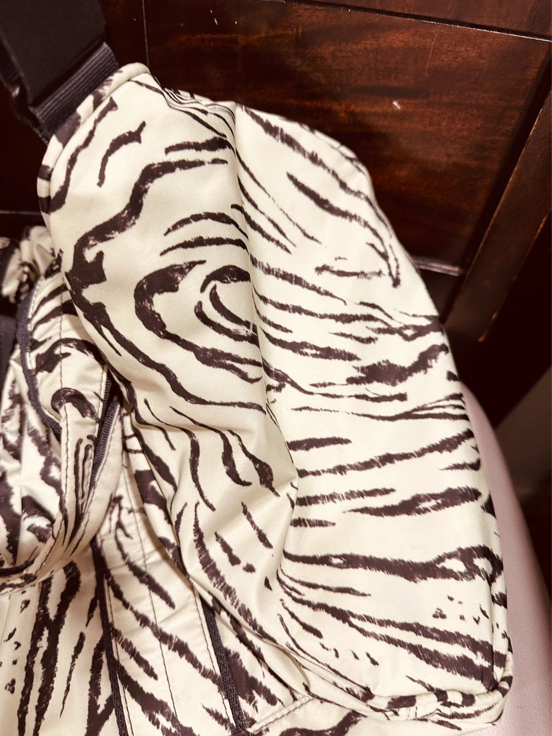 Adidas Zebra Print Duffel Bag - photo 4