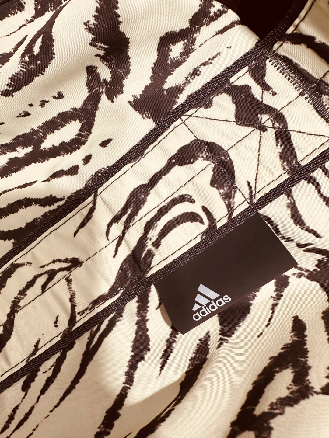 Adidas Zebra Print Duffel Bag - photo 2