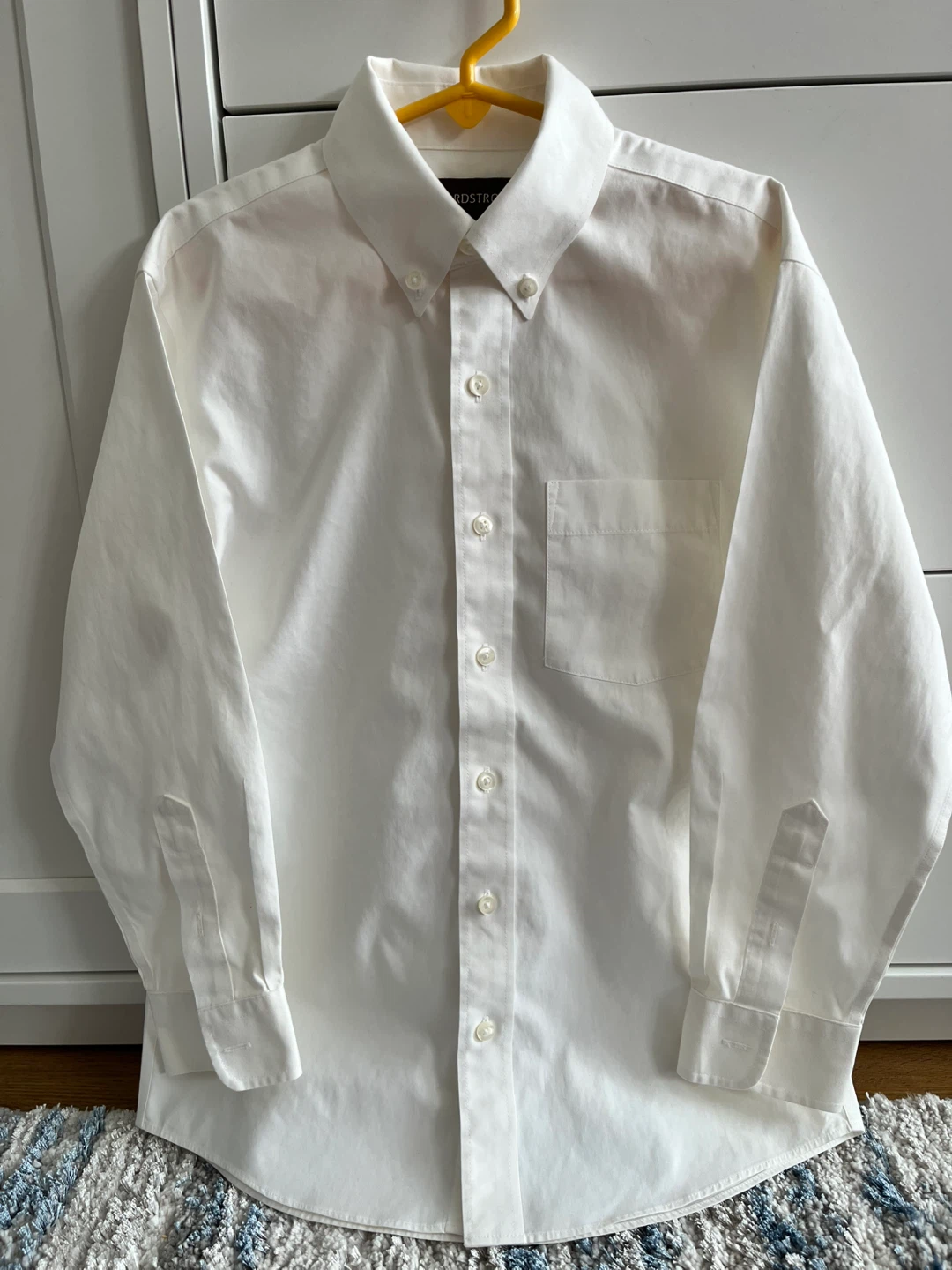 🌱 Like New - Nordstrom Boys White 100% Cotton Button-Down Shirt - photo 2