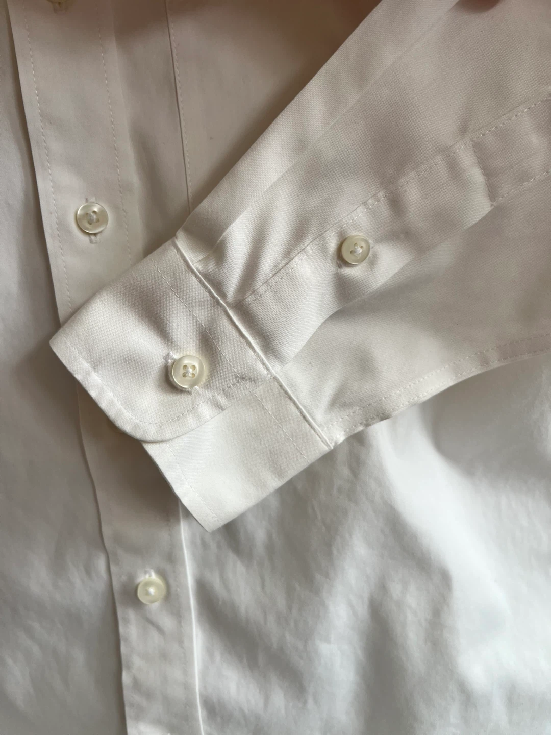 🌱 Like New - Nordstrom Boys White 100% Cotton Button-Down Shirt - photo 4
