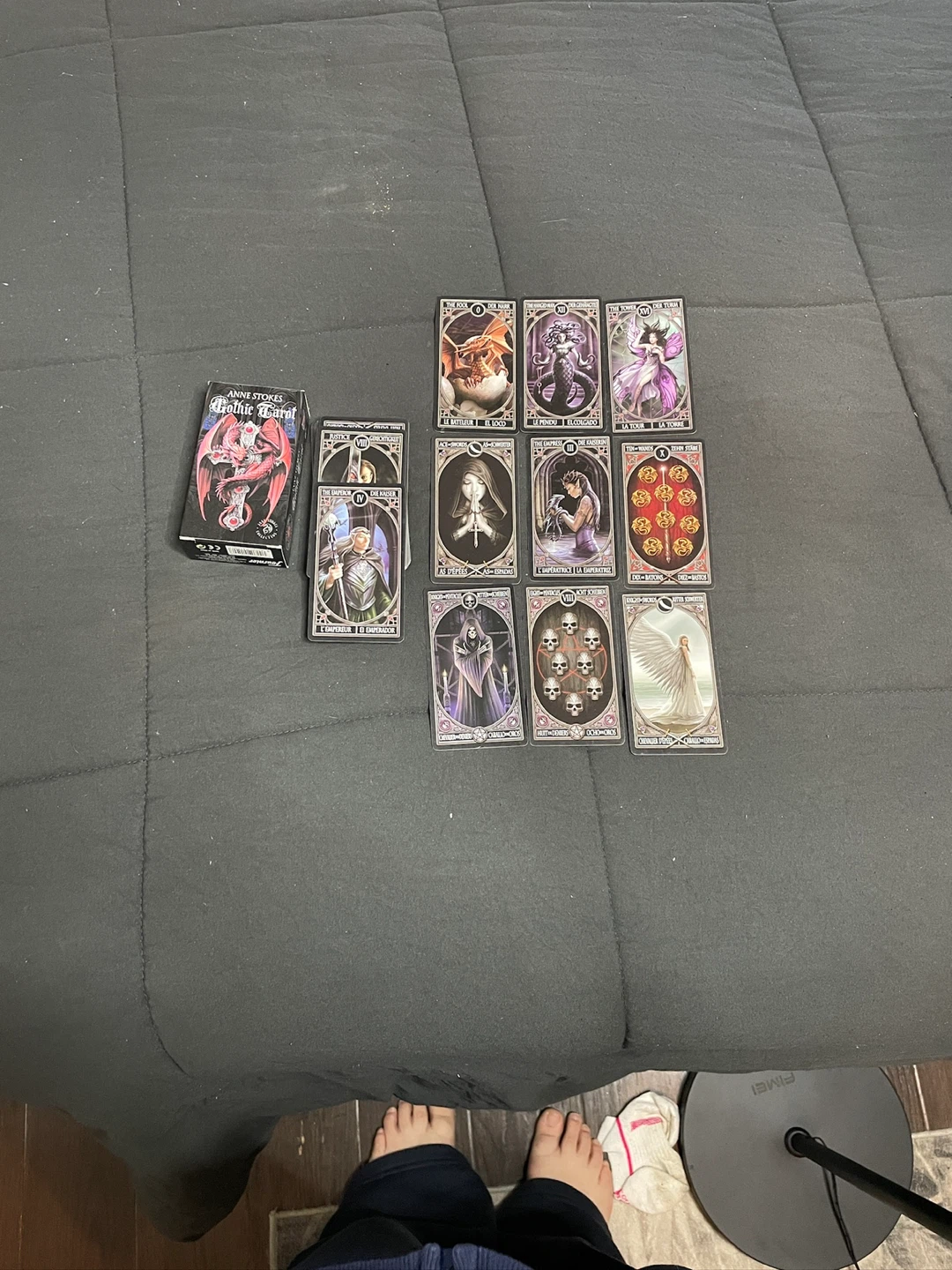 Anne Stokes Gothic Tarot Deck - photo 2