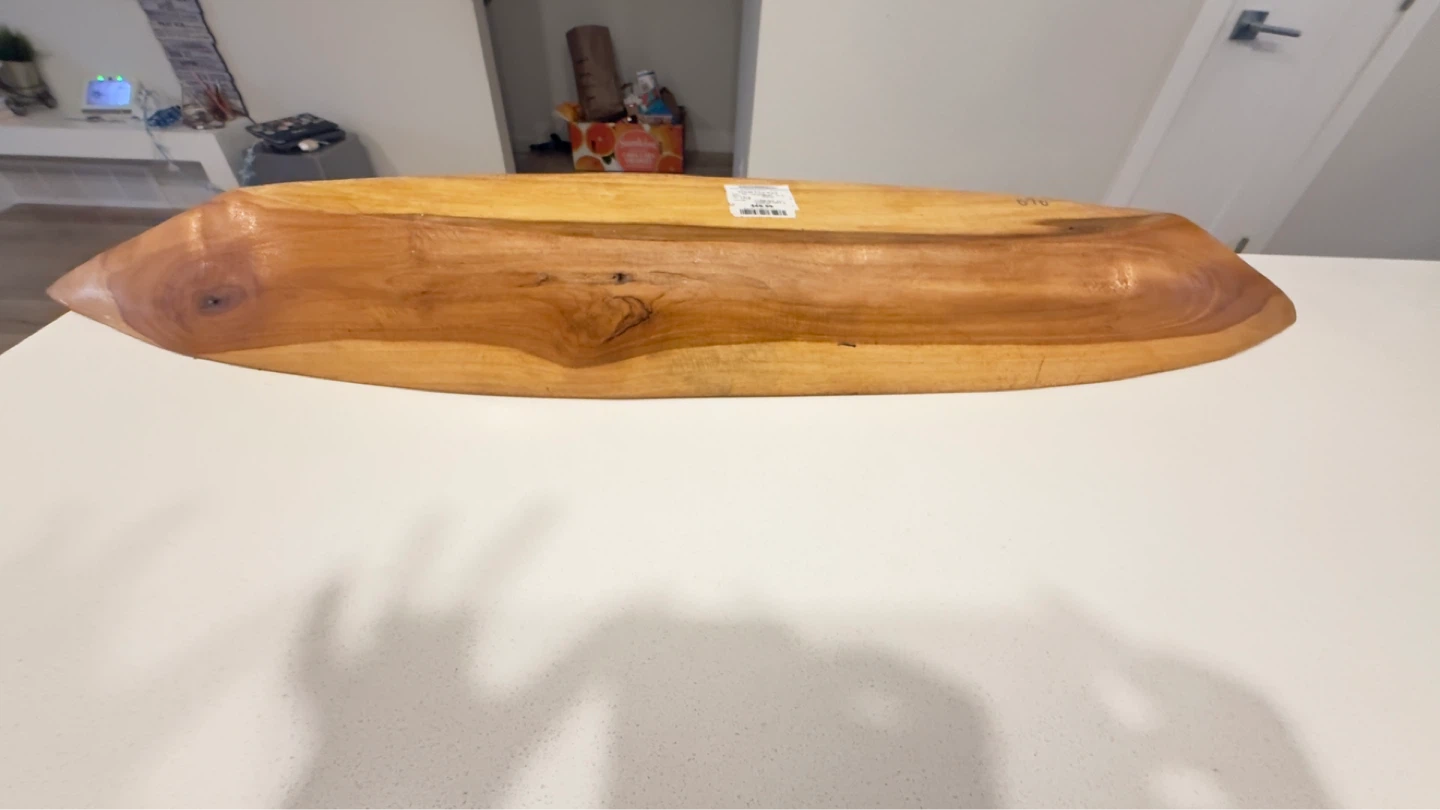 Wooden Canoe Shaped - photo 4