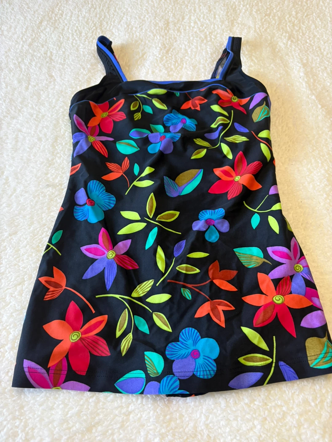 Christina Floral Swim Dress Tankini