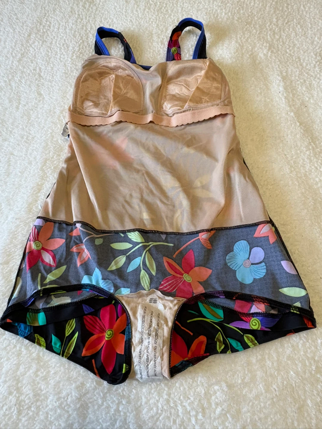 Christina Floral Swim Dress Tankini - photo 4