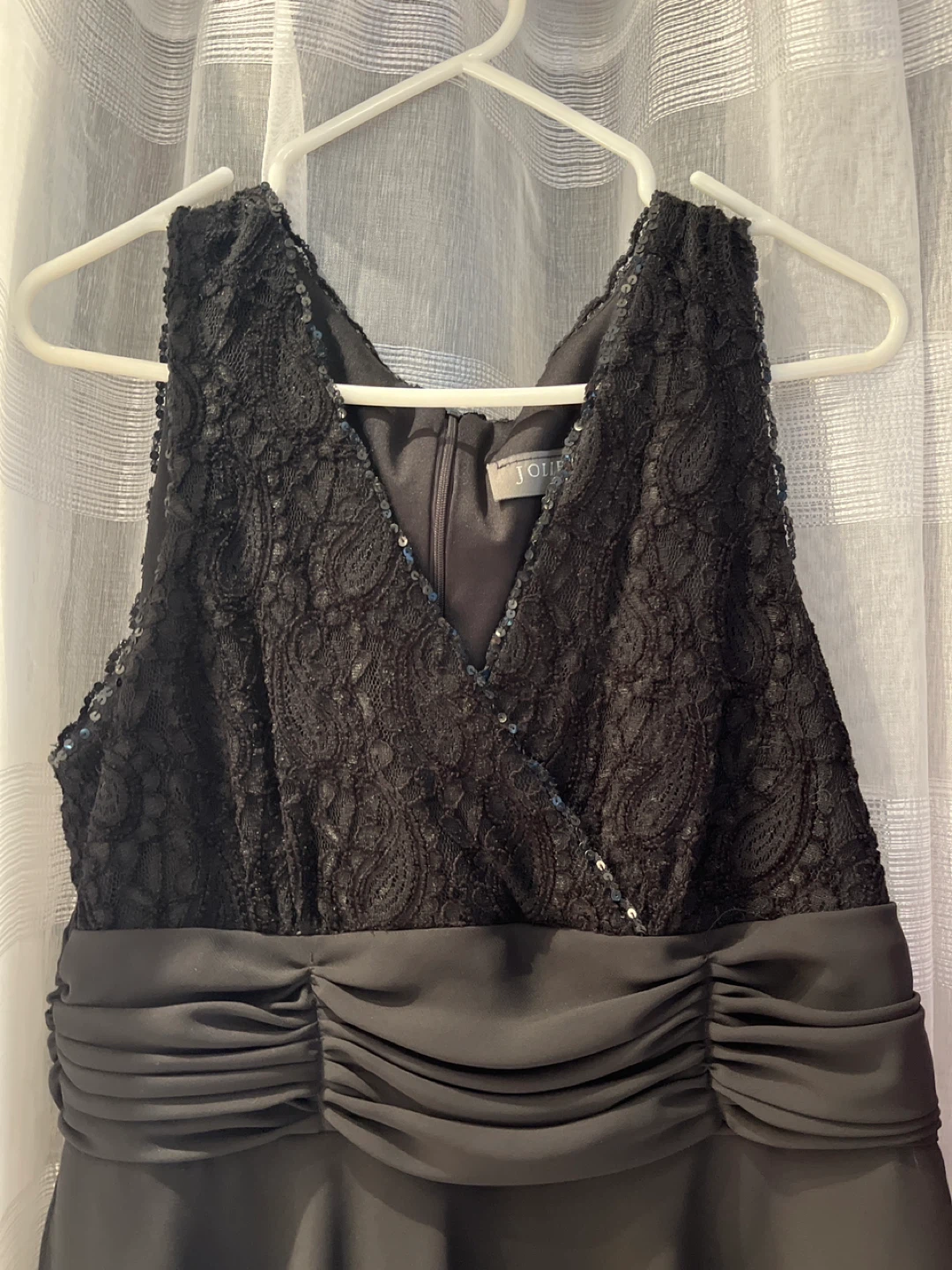 Black Lace & Ruffle Dress - photo 2