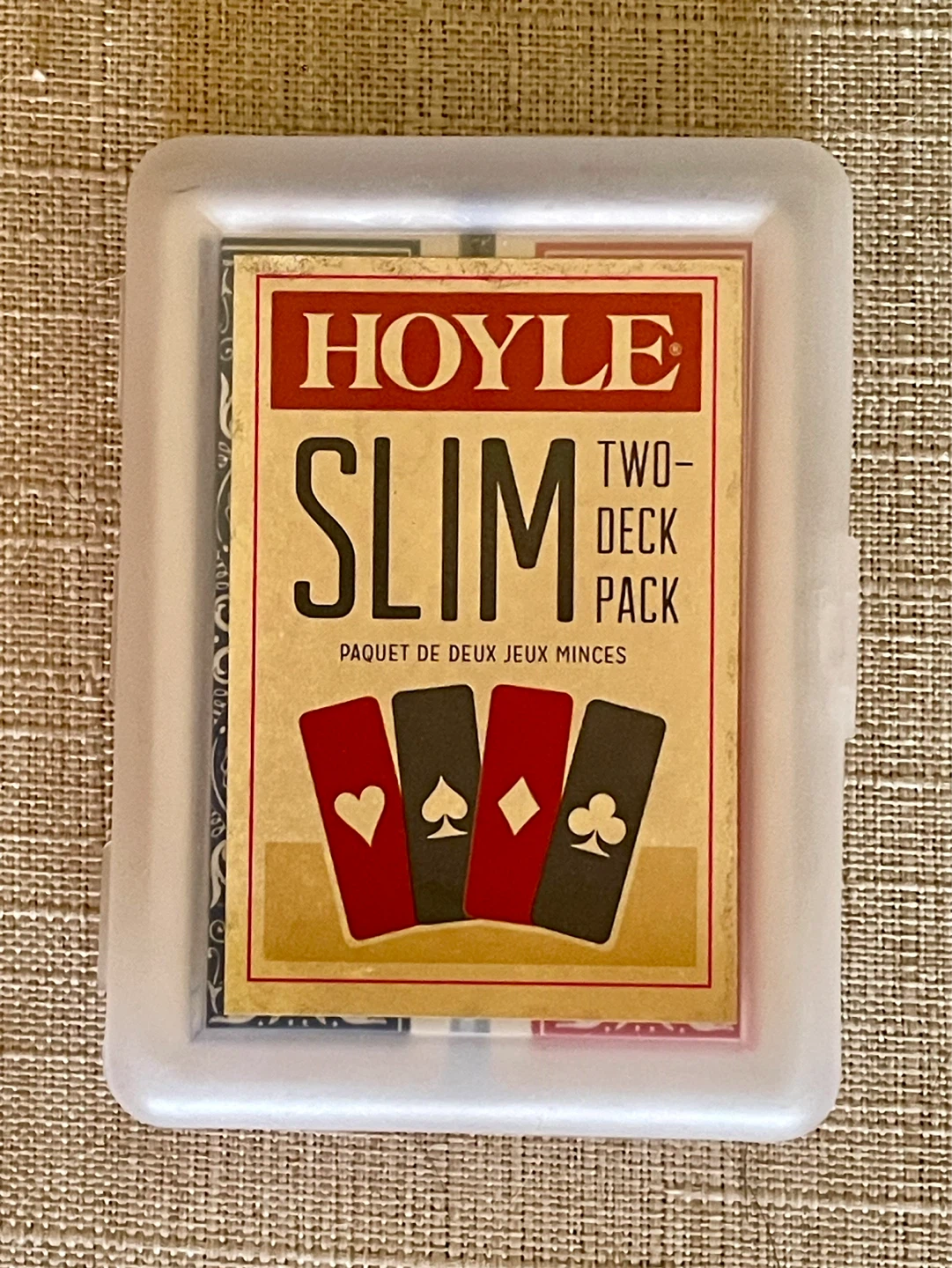 🌱NEW Hoyle Slim Two-Deck Pack Playing Cards