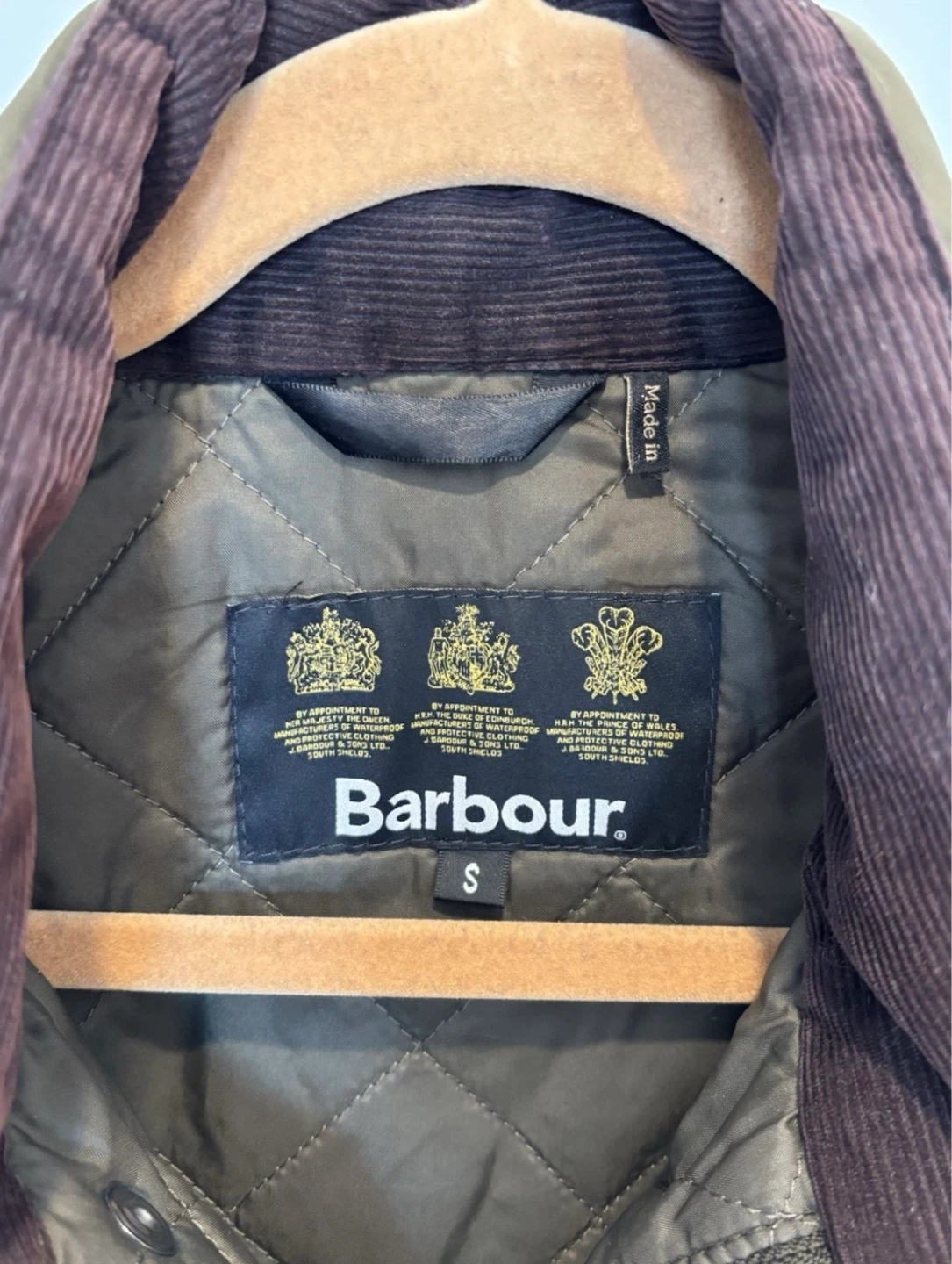 Barbour Sapper S Olive Green Waxed Jacket Sylkoil Men - photo 2