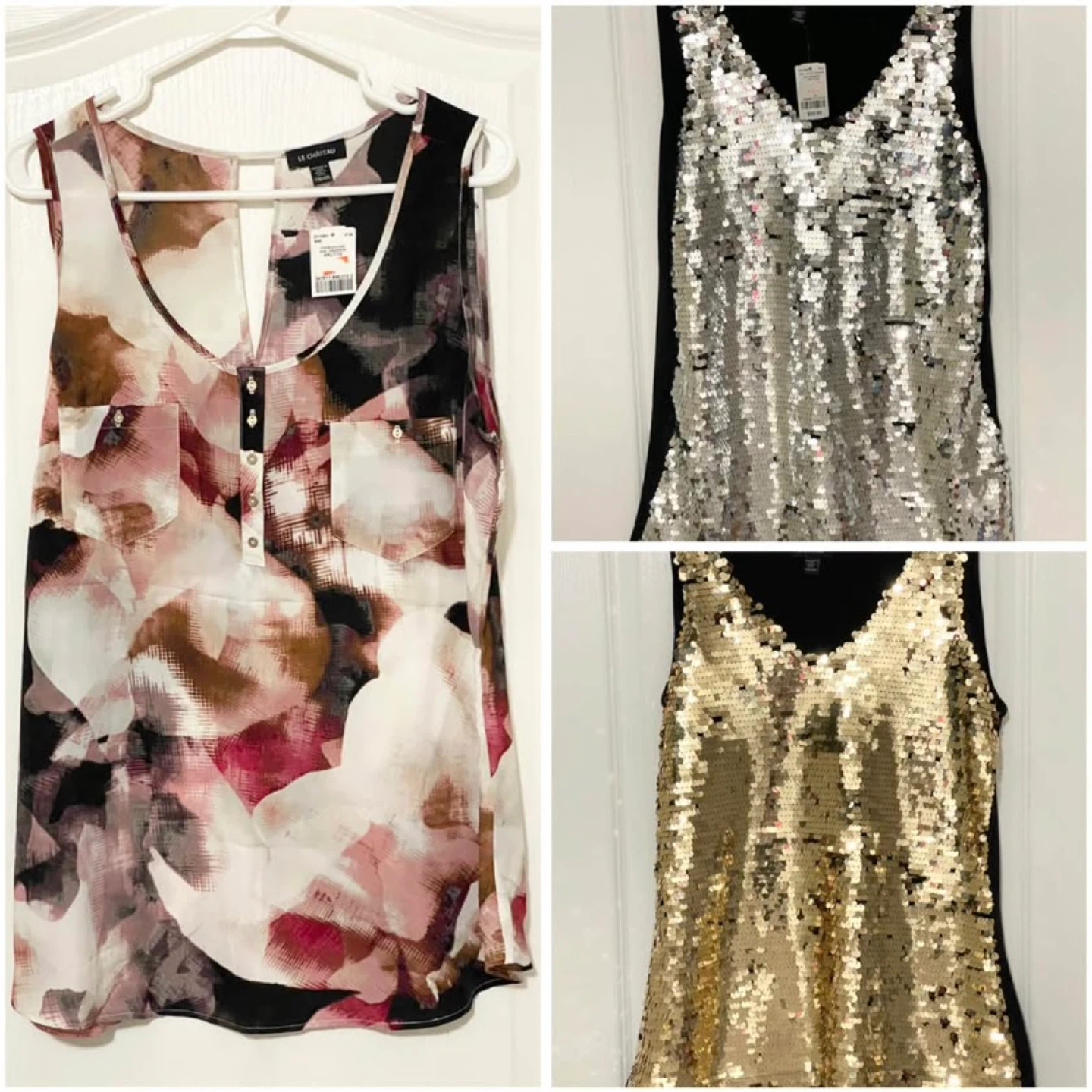 $5-$10 each - Women's Le Chateau Sleeveless Tops Size XXL - photo 2