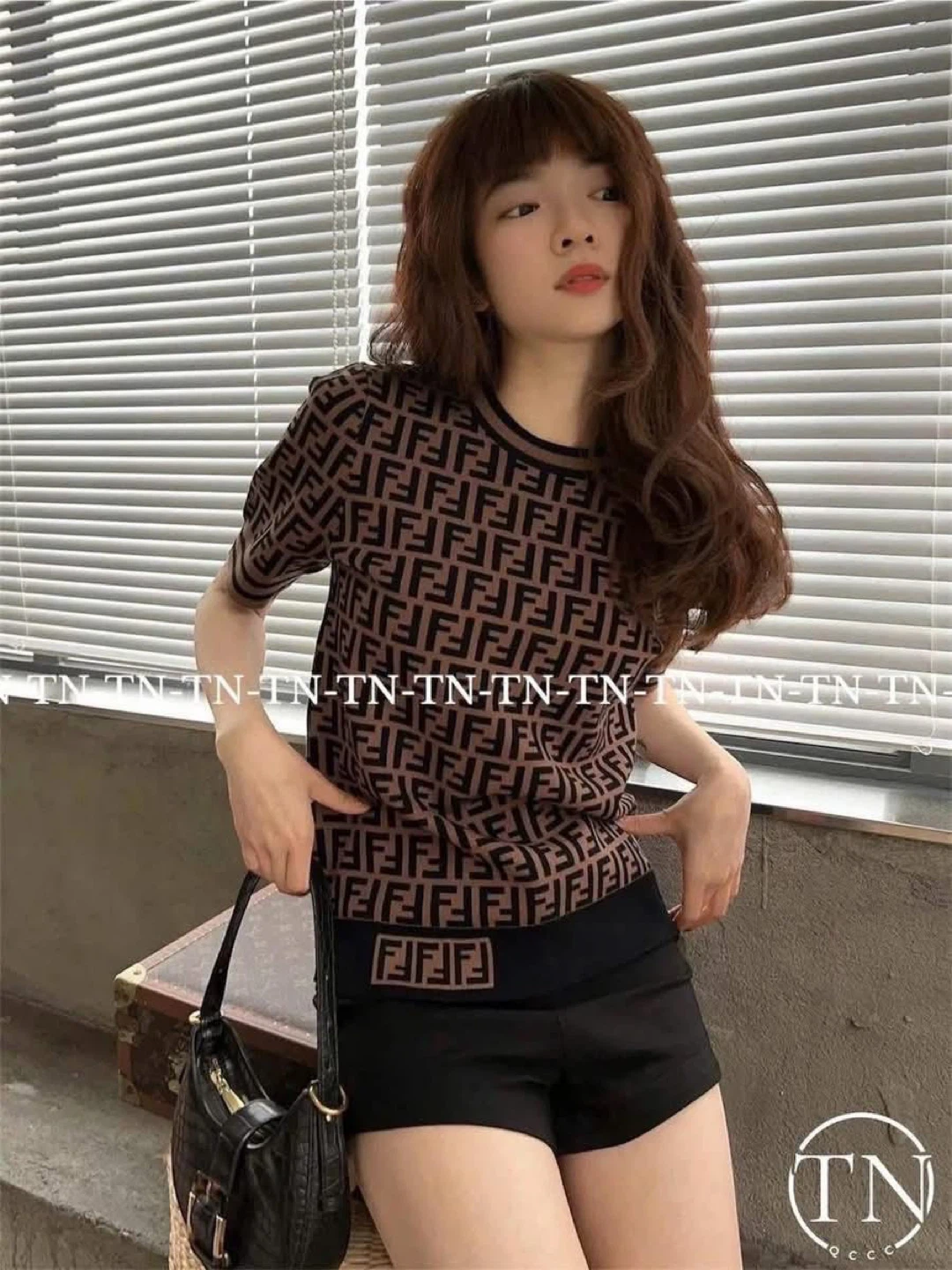 Fendi Fabric FF Motif Jumper