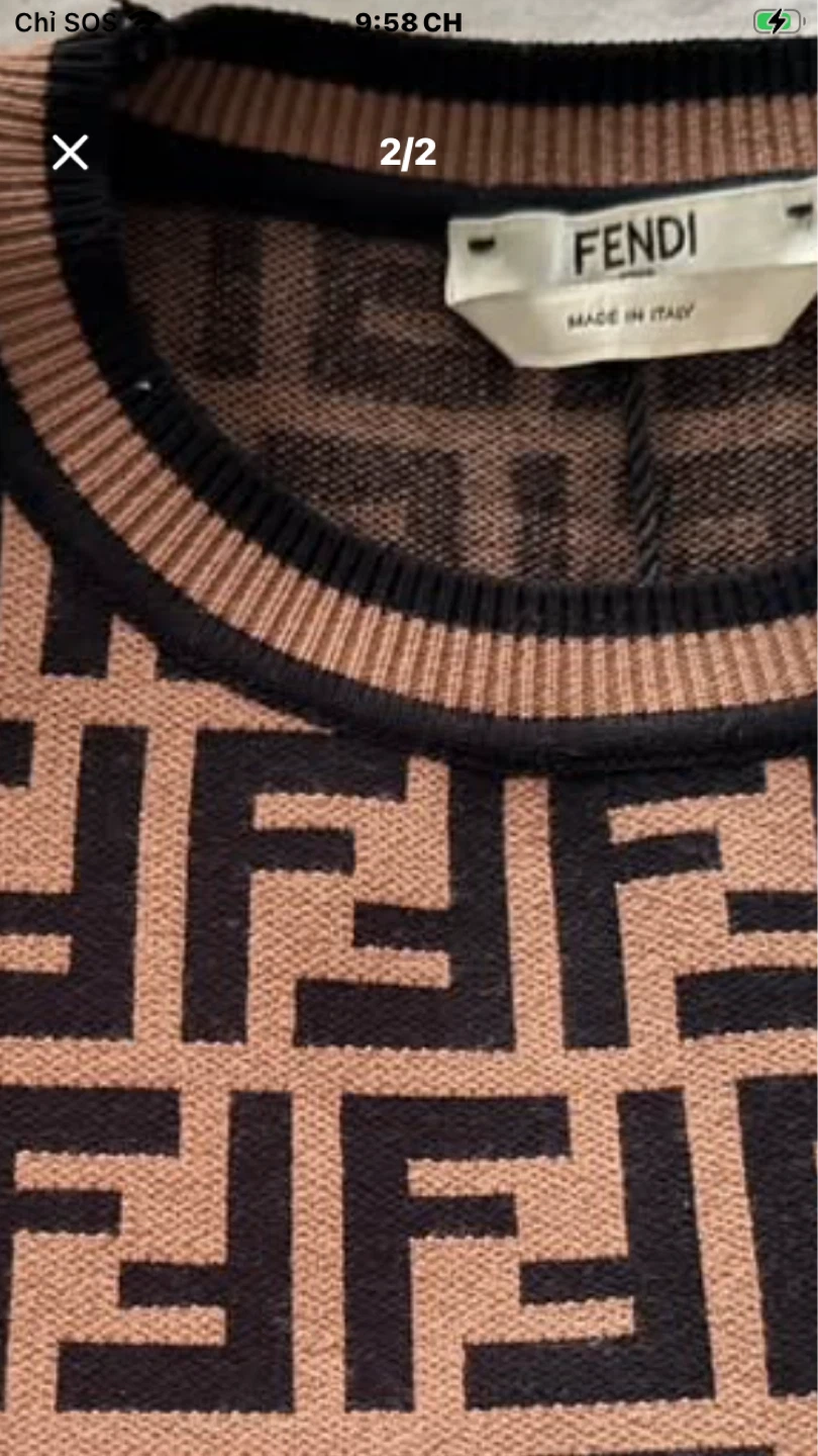 Fendi Fabric FF Motif Jumper - photo 2