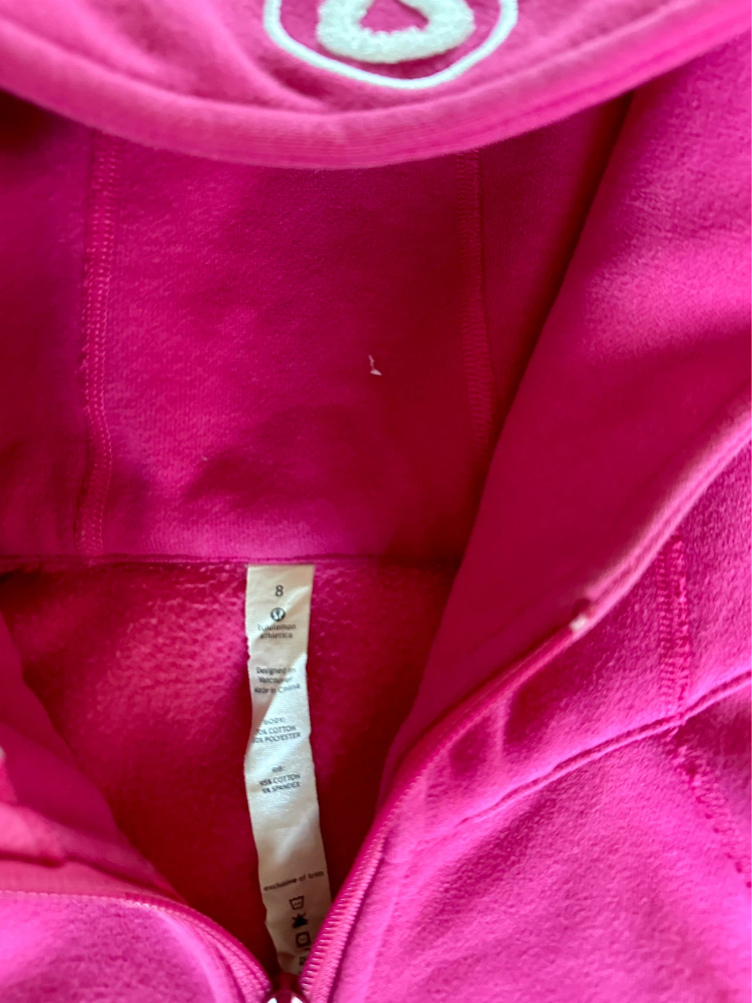 Lululemon Scuba Hot Pink Hoodie - photo 3