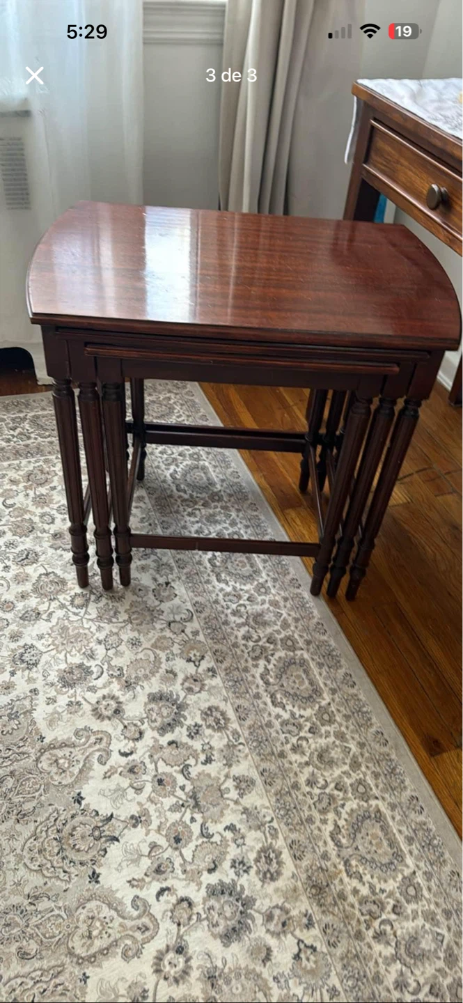 Nesting Tables - Mahogany - photo 3
