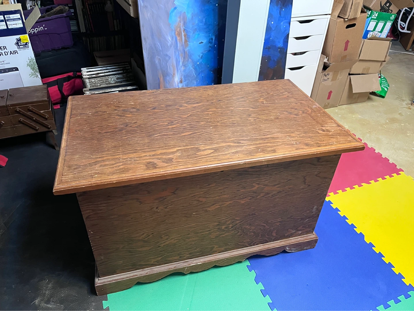 Wooden Storage Chest